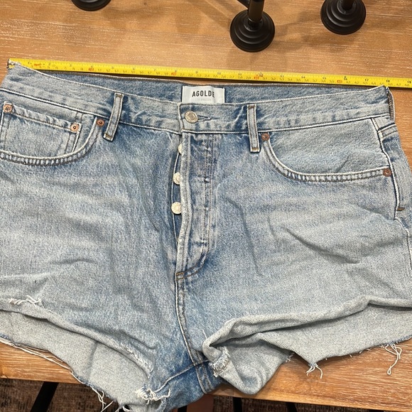 Agolde Parker Short in Riptide - Picture 7 of 7